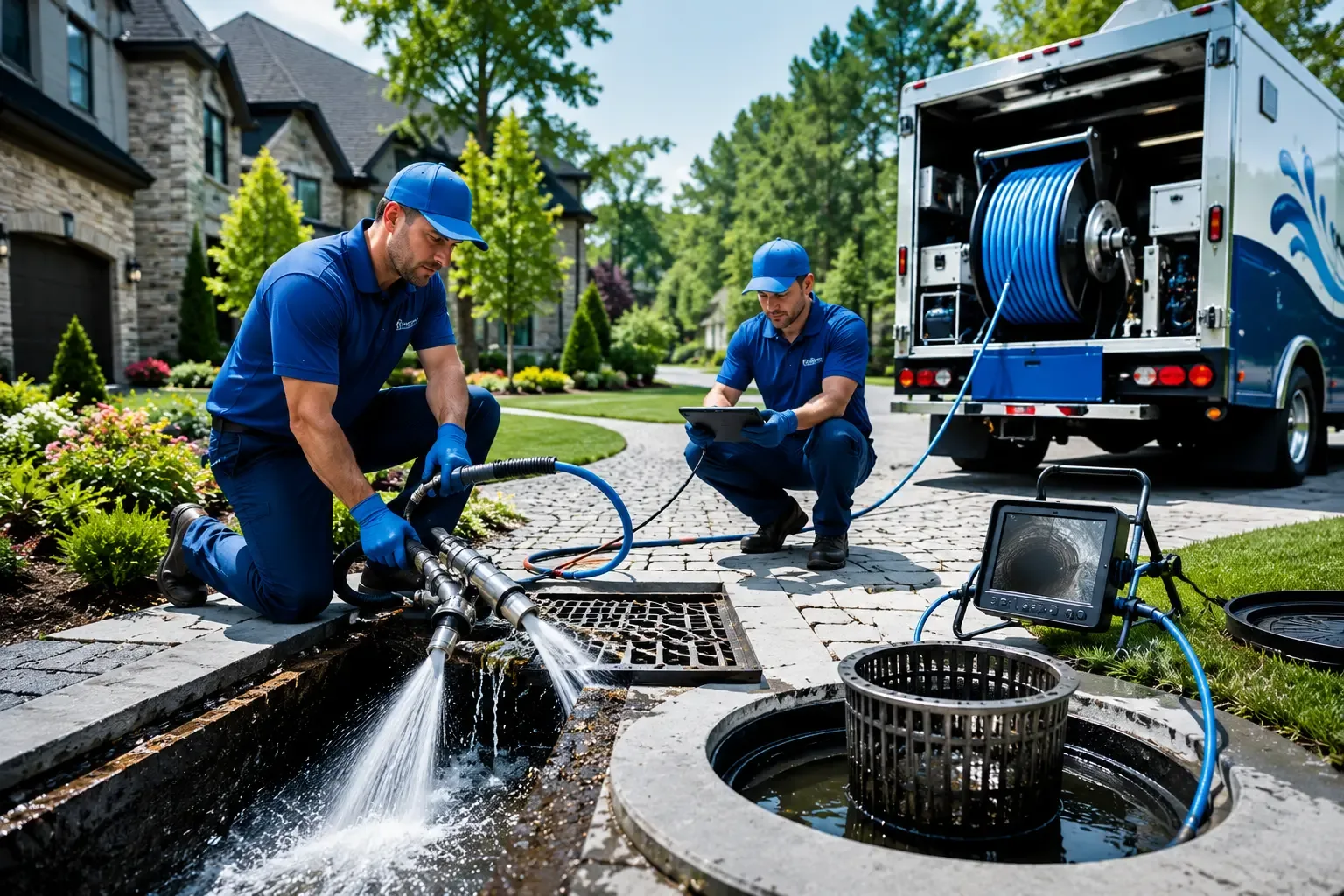 Local outdoor drain cleaning professionals in Ahoskie, NC